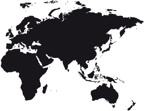 Worldmap Europe, Africa, Asia, Australia